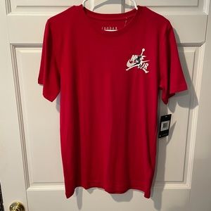 Jordan Tee (Boys XL/Men’s Medium) Red